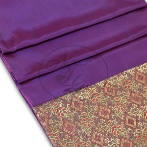 ผ้าคาดเตียงcollectionบาหลีสีม่วงลูกหว้าสำหรับใช้จัดวางตกแต่งเตียงให้น่านอน