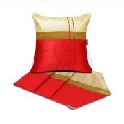 เปลี่ยนเตียงของคุณให้น่านอนด้วยหมอนอิงและผ้าคาดเตียงทองเรือนแก้วสีแดงชาด